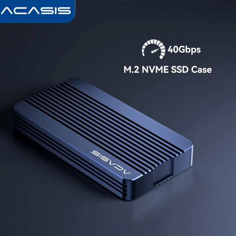 Usb4 40Gbps External Ssd 8Tb - Boîtier SSD M.2 NVMe ACASIS 40