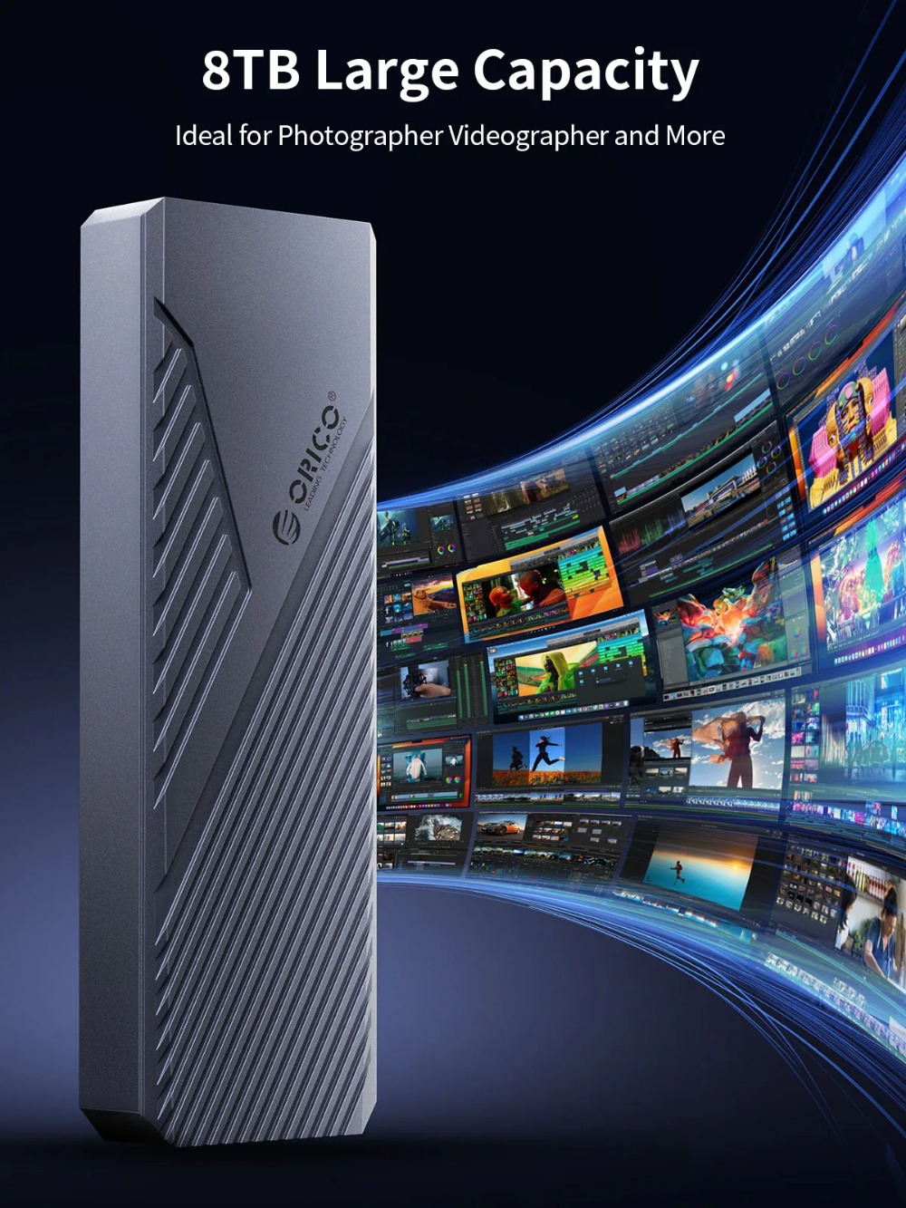 ORICO-Boîtier externe en alumi - 8Tb M2 Nvme Ssd avis et prix