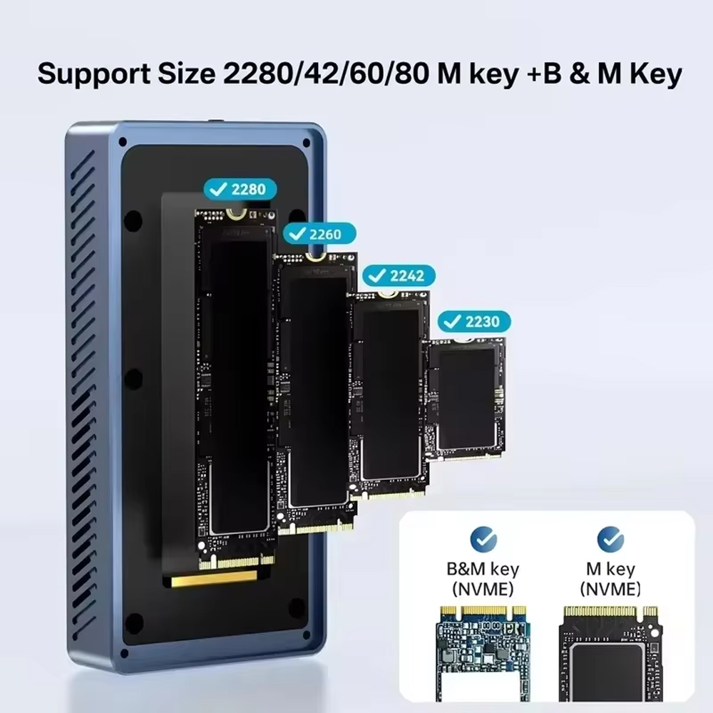 Boîtier SSD NVMe M.2 ACASIS 40 - 8Tb M2 Nvme Ssd avis et prix