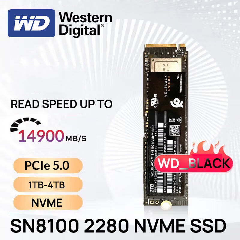 Western Digital PCIe 5.0 Nouve - Nvme Pcie 5.0 Ssd 4Tb avis et prix