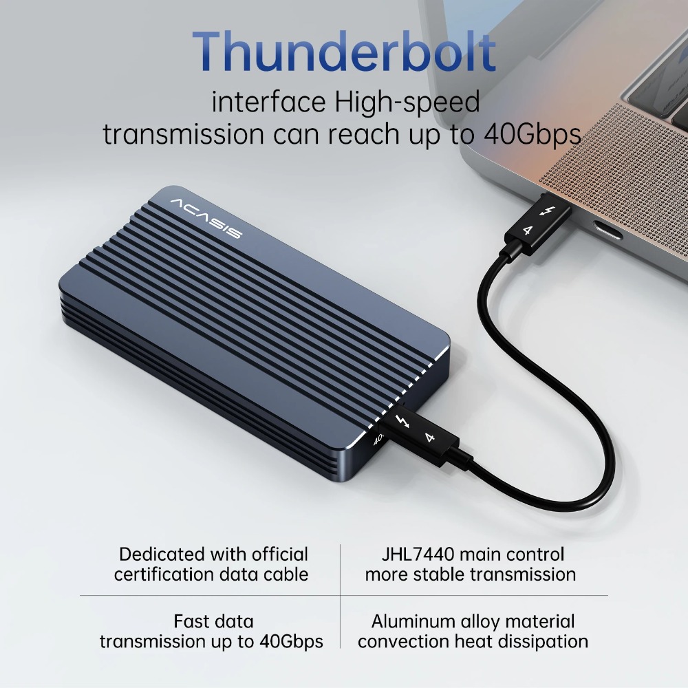 Boîtier SSD ACASIS 40Gbps M.2  - 8Tb M2 Nvme Ssd avis et prix