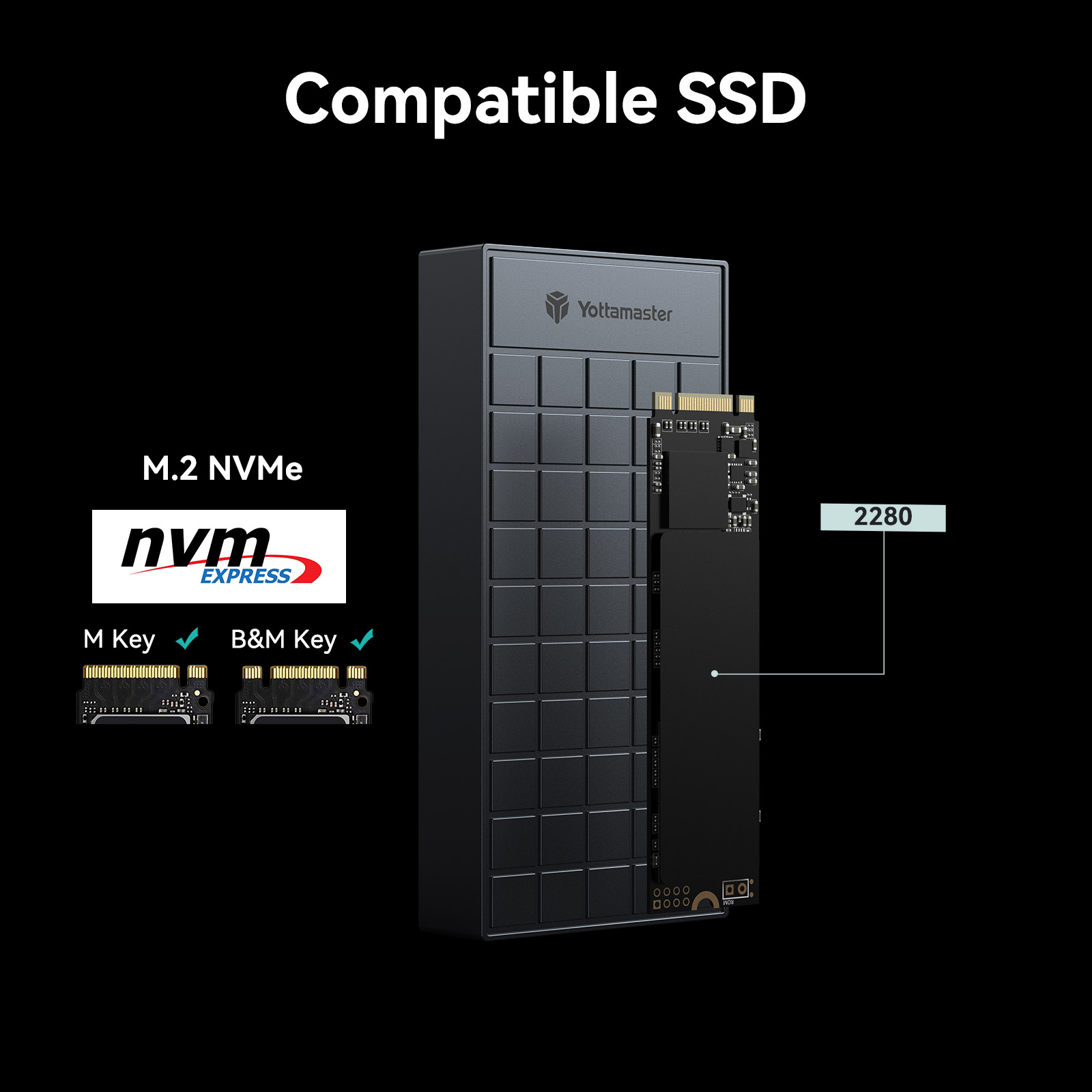Yottam84- Boîtier SSD M.2 NVMe - Thunderbolt 4 External Ssd 4Tb avis et prix