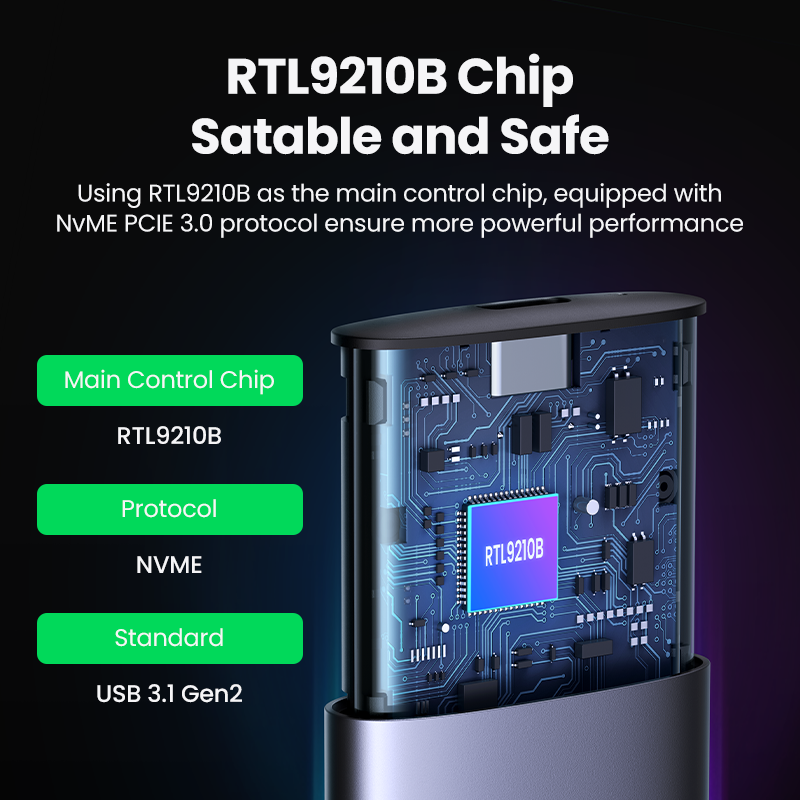 UGREEN M2 boîtier SSD boîtier  - 8Tb M2 Nvme Ssd avis et prix